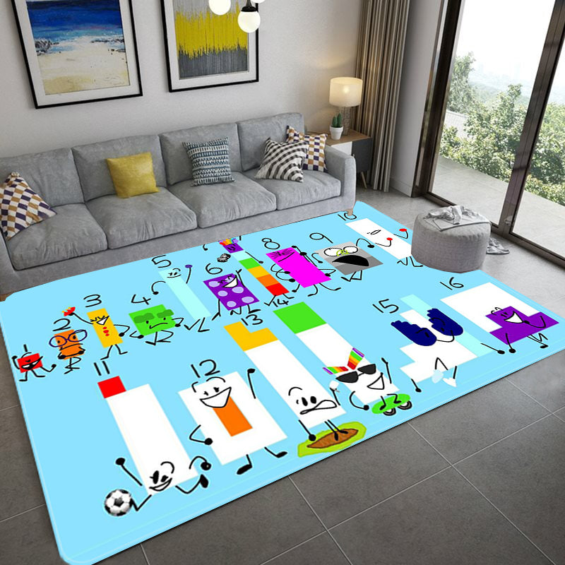 Numberblocks Cosplay Carpet Living Room Bedroom Sofa Rug Door Mats