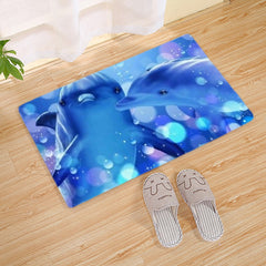 Ocean Dolphin Carpet Living Room Bedroom Mats Kitchen Bathroom Rugs