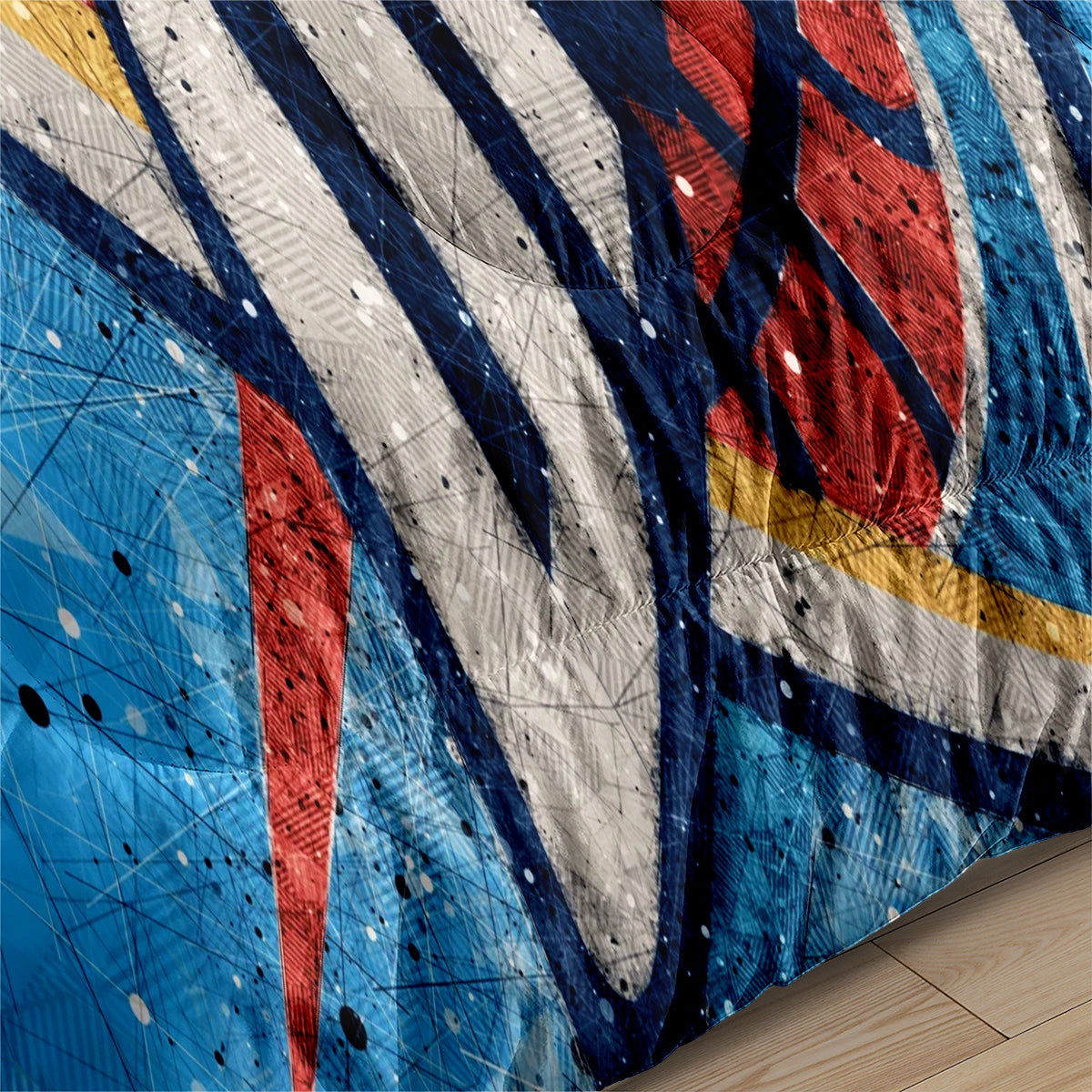 Oklahoma City Thunder Basketball Comforter Pillowcase Sets Blanket All Season Reversible Quilted Duvet