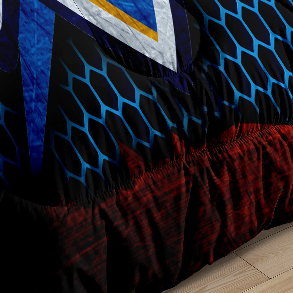 Oklahoma City Thunder Basketball Comforter Pillowcase Sets Blanket All Season Reversible Quilted Duvet