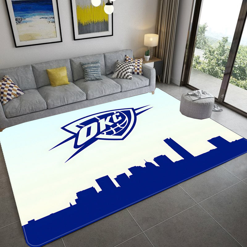 Oklahoma City Thunder Carpet Living Room Bedroom Mats Kitchen Bathroom Rugs