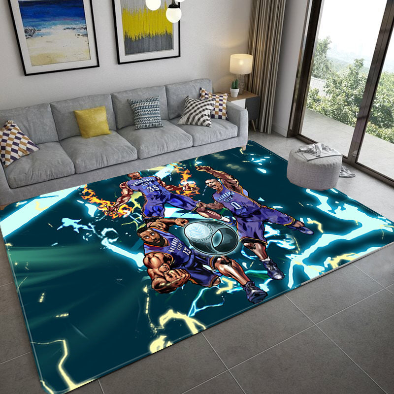 Oklahoma City Thunder Carpet Living Room Bedroom Mats Kitchen Bathroom Rugs