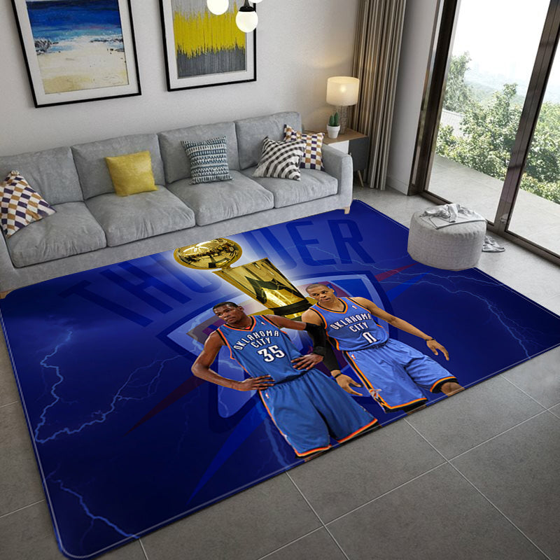 Oklahoma City Thunder Carpet Living Room Bedroom Mats Kitchen Bathroom Rugs