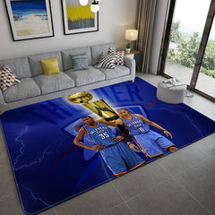 Oklahoma City Thunder Carpet Living Room Bedroom Mats Kitchen Bathroom Rugs