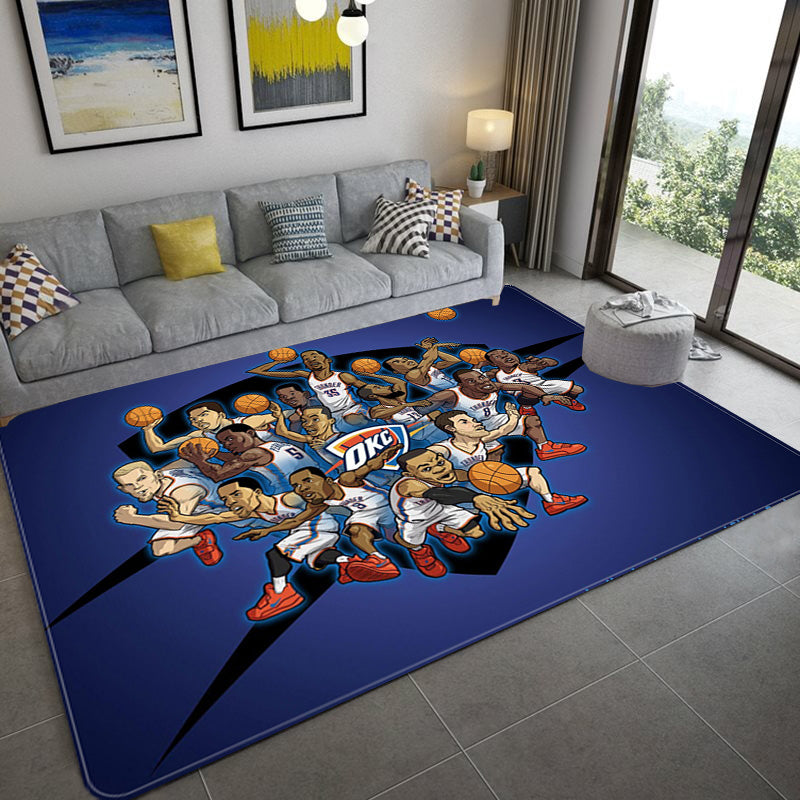 Oklahoma City Thunder Carpet Living Room Bedroom Mats Kitchen Bathroom Rugs
