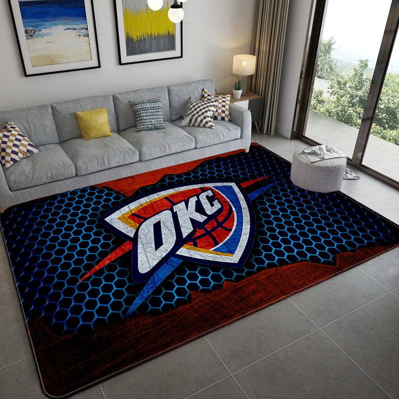 Oklahoma City Thunder Carpet Living Room Bedroom Mats Kitchen Bathroom Rugs