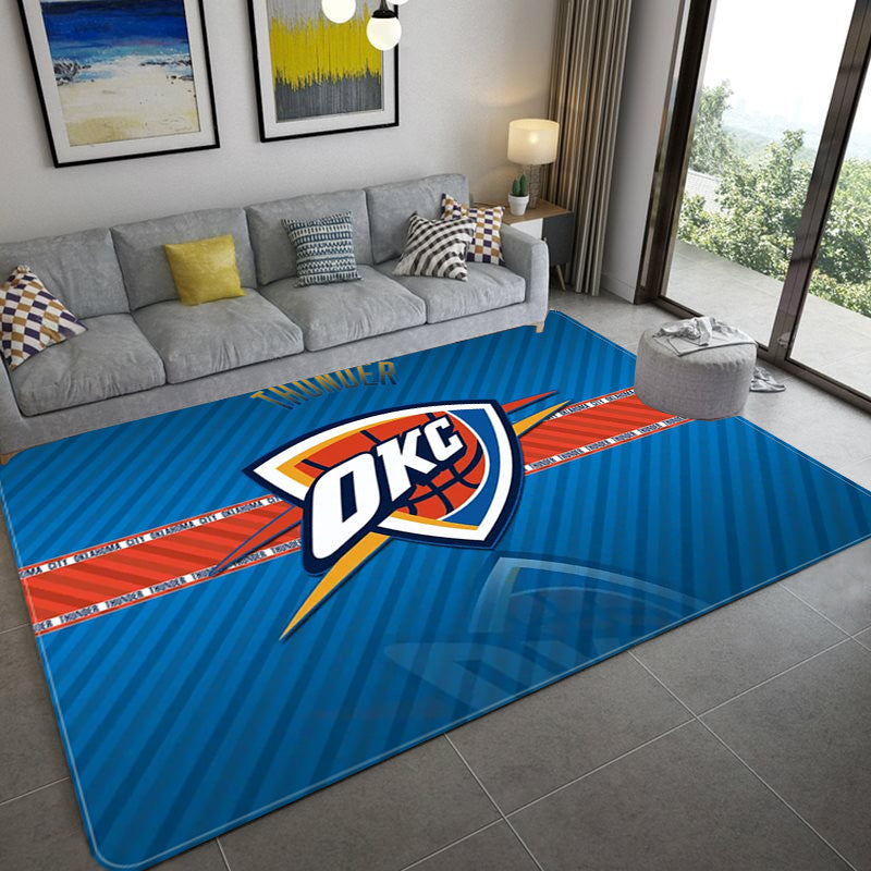 Oklahoma City Thunder Carpet Living Room Bedroom Mats Kitchen Bathroom Rugs