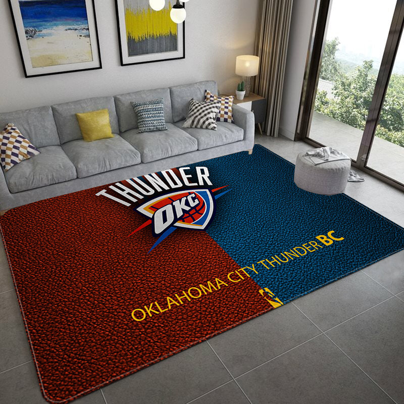 Oklahoma City Thunder Carpet Living Room Bedroom Mats Kitchen Bathroom Rugs