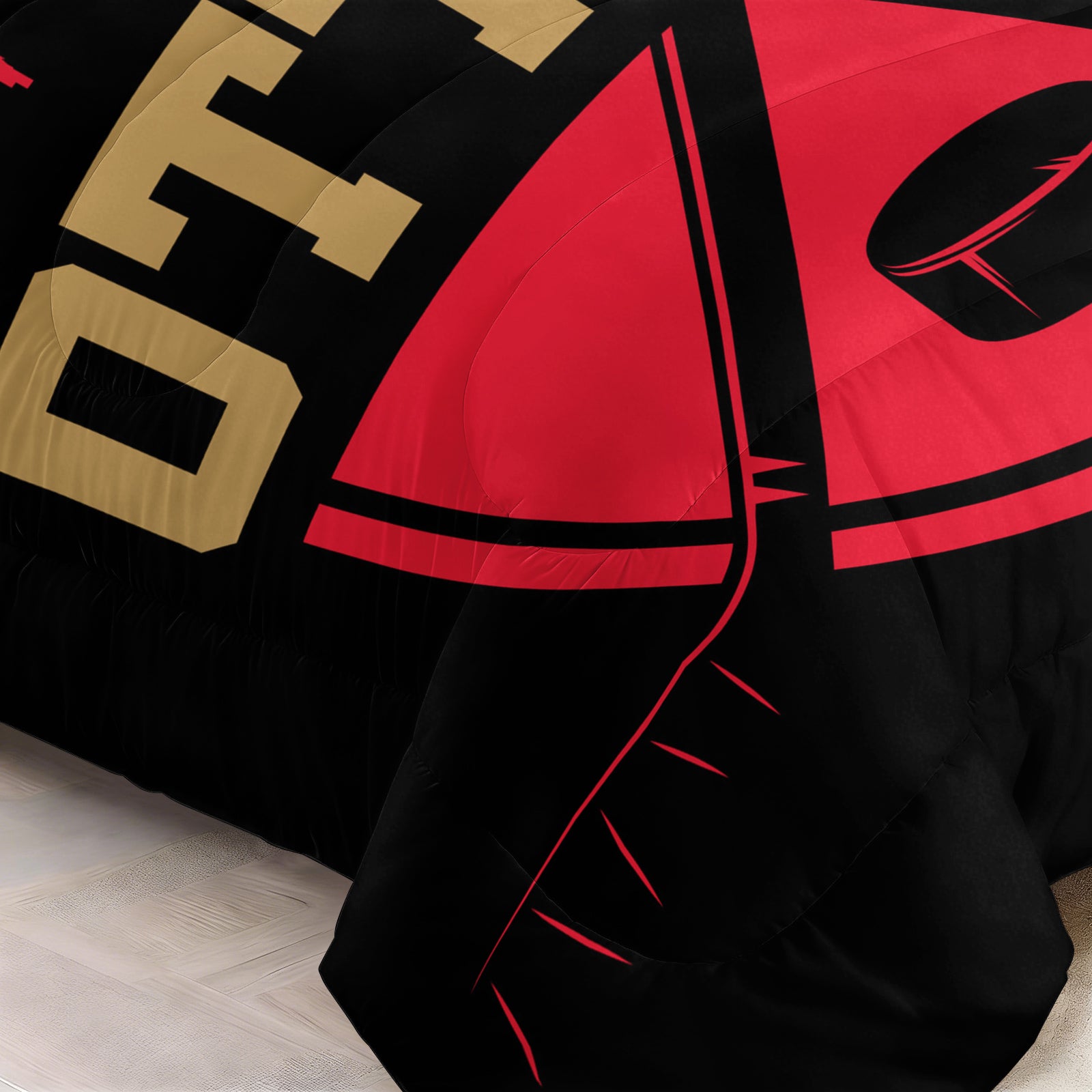 Ottawa Senators Hockey League Comforter Pillowcase Sets Blanket All Season Reversible Quilted Duvet