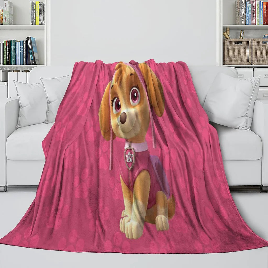 Paw Patrol Skye Flannel Fleece Blanket Throw Blanket Room Decoration