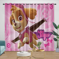 Paw Patrol Skye Curtains Blackout Window Drapes