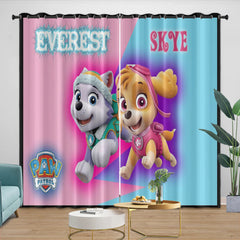 Paw Patrol Skye Curtains Blackout Window Drapes