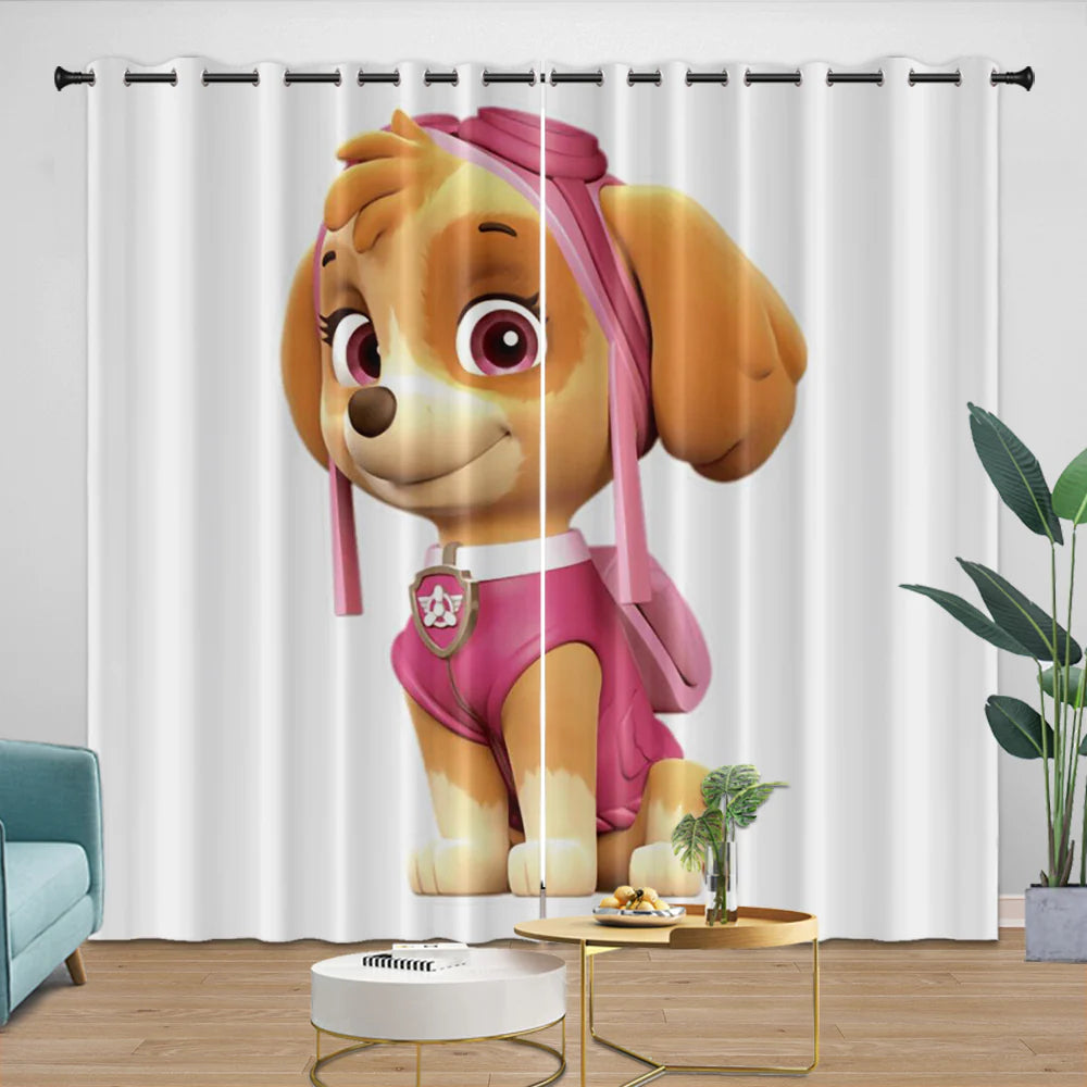 Paw Patrol Skye Curtains Blackout Window Drapes