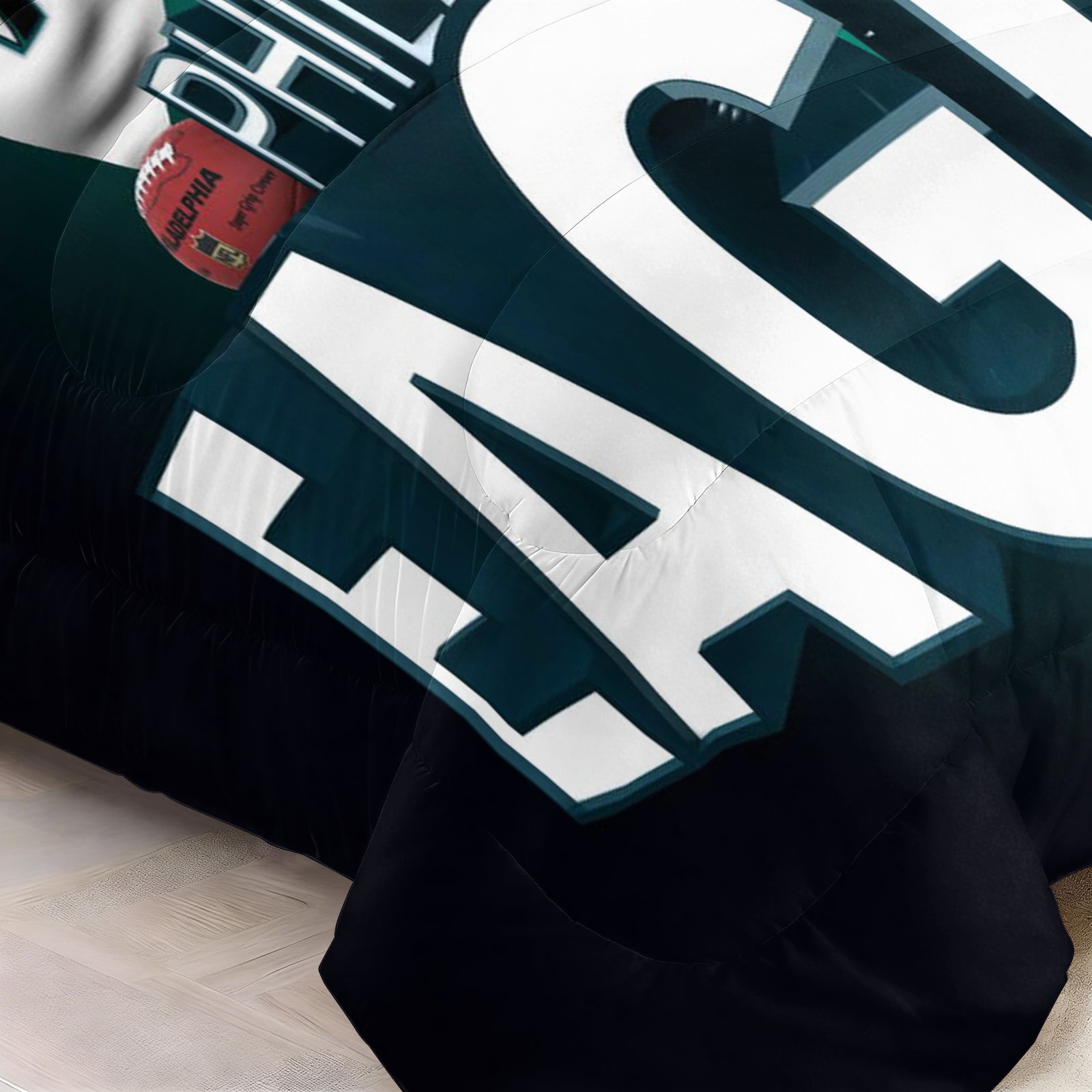 Philadelphia Eagles Comforter Pillowcase Sets Blanket All Season Reversible Quilted Duvet