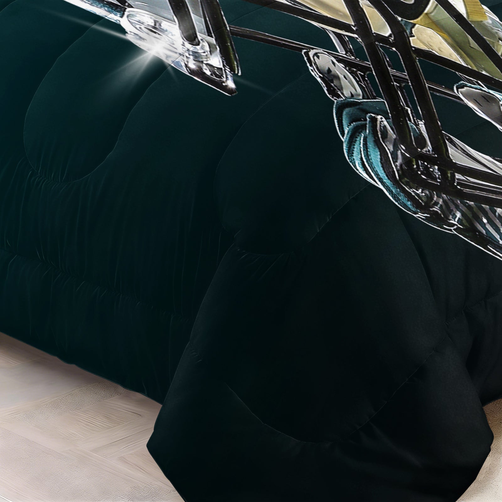 Philadelphia Eagles Comforter Pillowcase Sets Blanket All Season Reversible Quilted Duvet