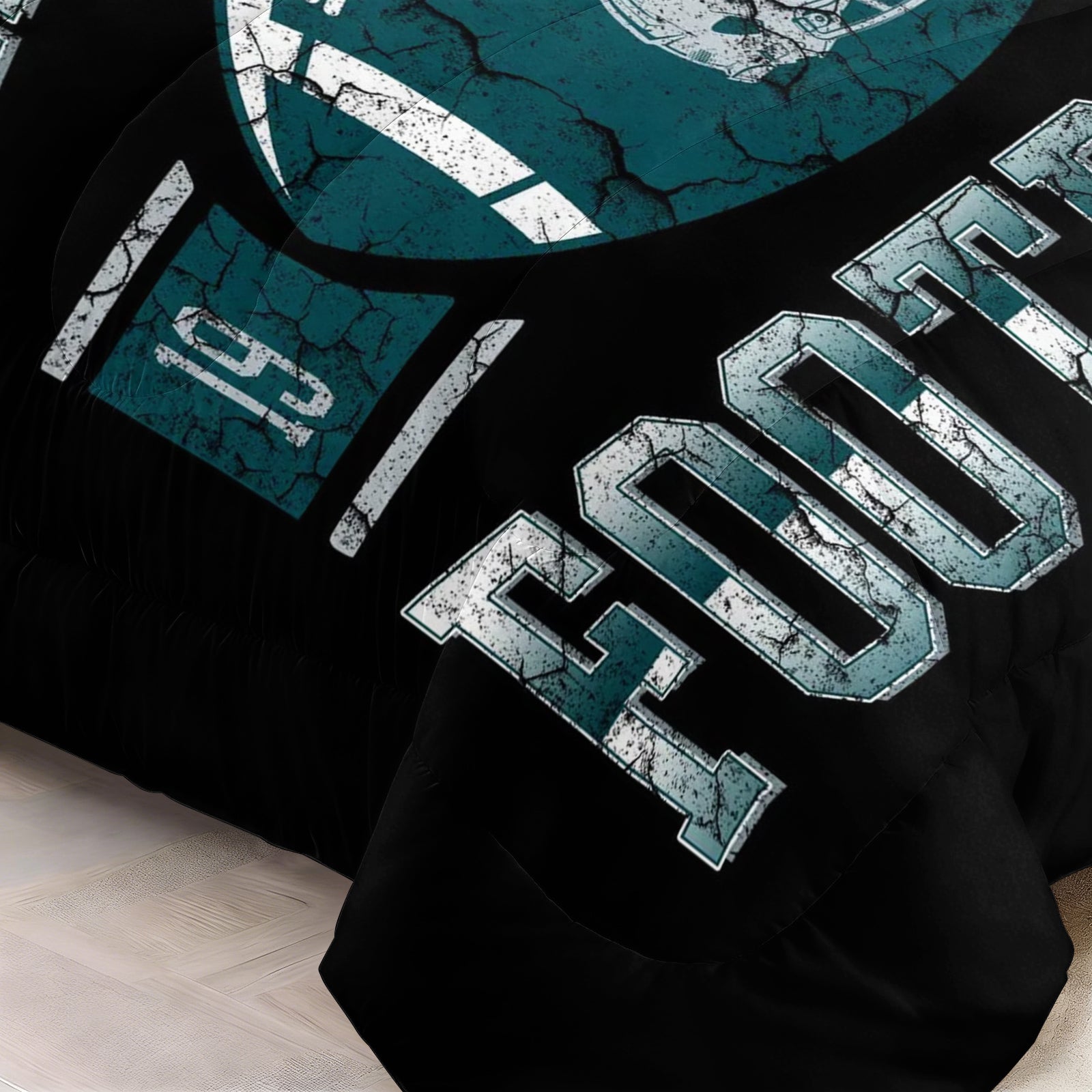 Philadelphia Eagles Comforter Pillowcase Sets Blanket All Season Reversible Quilted Duvet