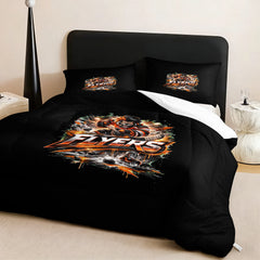 Philadelphia Flyers Hockey League Comforter Pillowcase Sets Blanket All Season Reversible Quilted Duvet