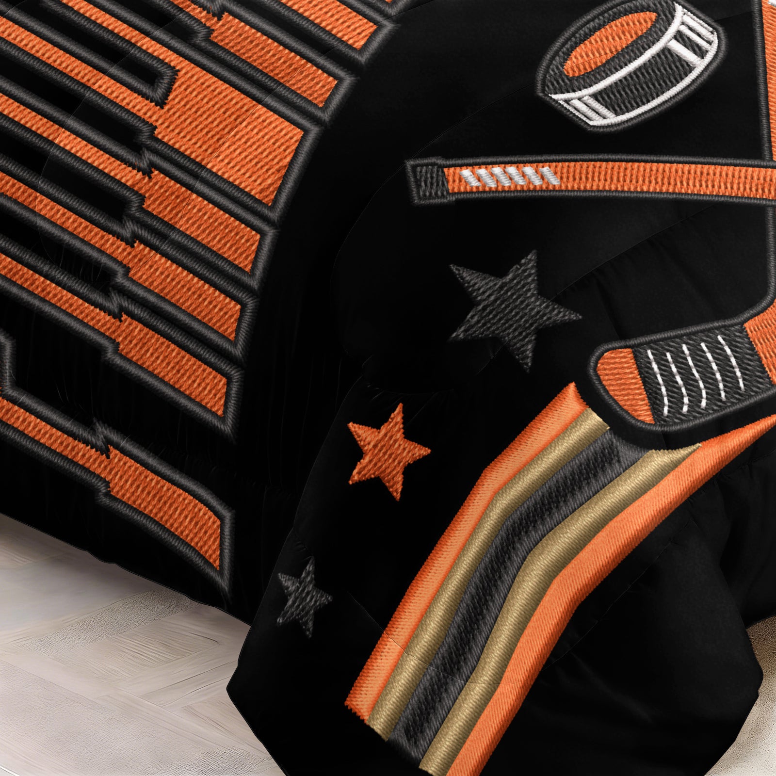 Philadelphia Flyers Hockey League Comforter Pillowcase Sets Blanket All Season Reversible Quilted Duvet