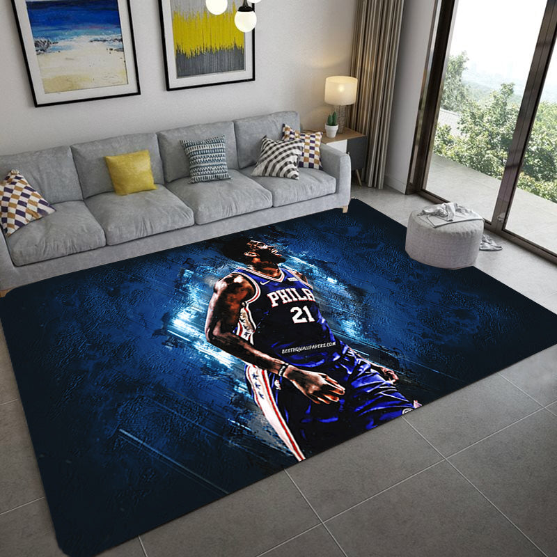 Philadelphia 76ers Carpet Living Room Bedroom Mats Kitchen Bathroom Rugs