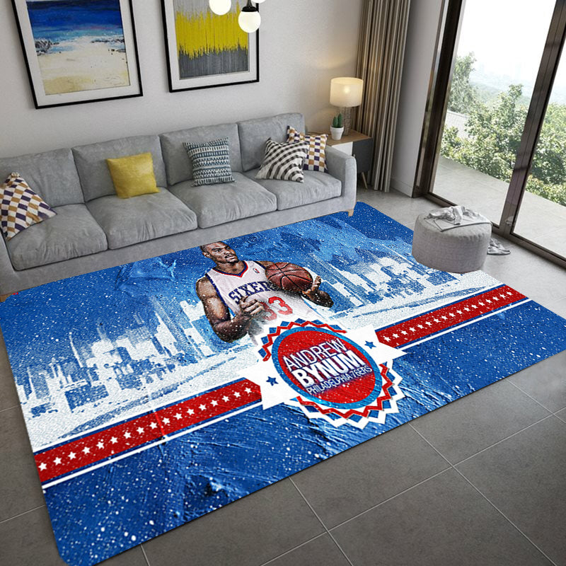 Philadelphia 76ers Carpet Living Room Bedroom Mats Kitchen Bathroom Rugs