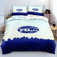 Philadelphia Basketball 76ers Bedding Set Quilt Cover Without Filler