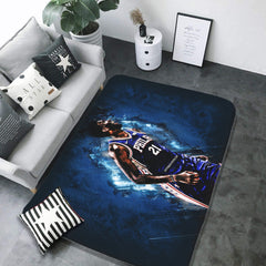 Philadelphia Basketball 76ers Carpet Living Room Bedroom Mats Kitchen Bathroom Rug