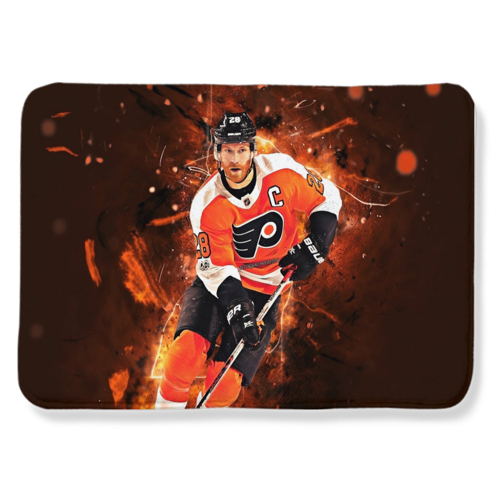 Philadelphia Flyers Hockey League Carpet Living Room Bedroom Mats Kitchen Bathroom Rugs