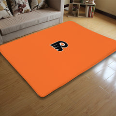 Philadelphia Flyers Hockey League Carpet Living Room Bedroom Mats Kitchen Bathroom Rugs