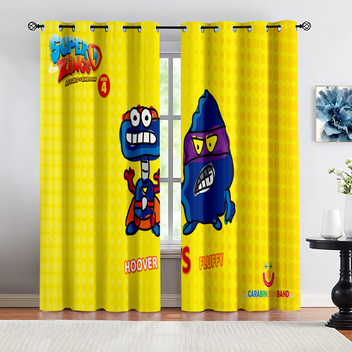 Phineas and Ferb Blackout Curtains Drapes for Window Treatment Set