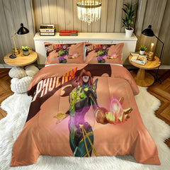 Marvel Rivals Phoenix Comforter Pillowcase Sets Blanket All Season Reversible Quilted Duvet
