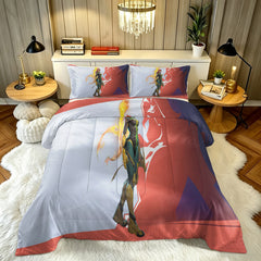 Marvel Rivals Phoenix Comforter Pillowcase Sets Blanket All Season Reversible Quilted Duvet
