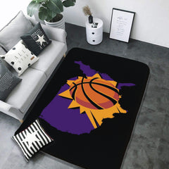 Phoenix Basketball Suns Carpet Living Room Bedroom Mats Kitchen Bathroom Rug