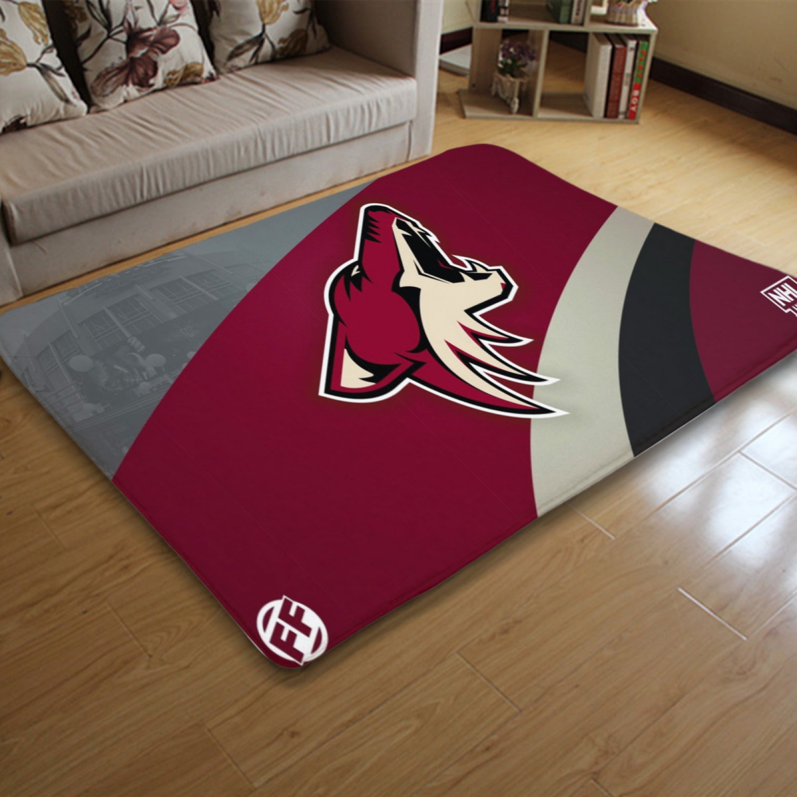 Phoenix Coyotes Hockey League Carpet Living Room Bedroom Mats Kitchen Bathroom Rugs