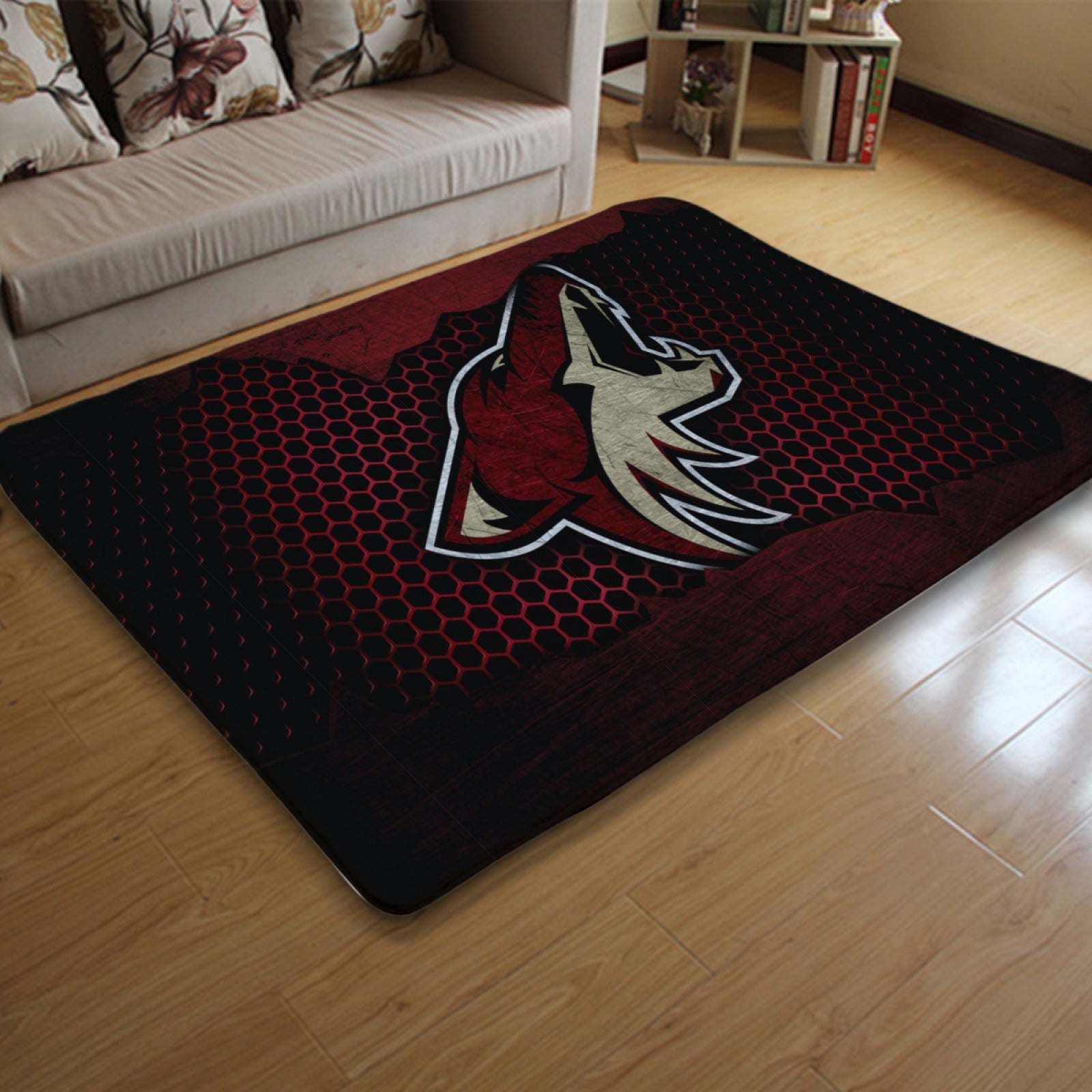 Phoenix Coyotes Hockey League Carpet Living Room Bedroom Mats Kitchen Bathroom Rugs