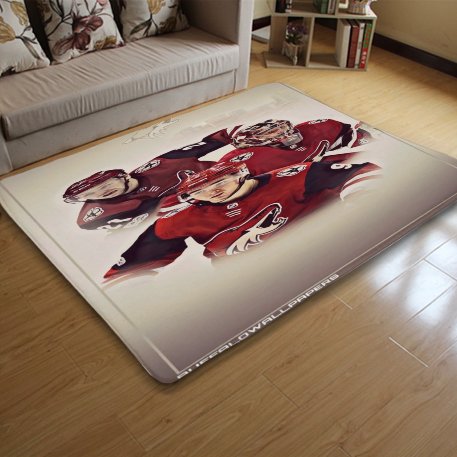 Phoenix Coyotes Hockey League Carpet Living Room Bedroom Mats Kitchen Bathroom Rugs