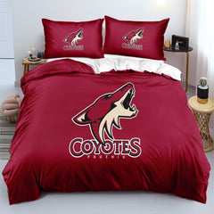 Phoenix Coyotes Hockey League Duvet Cover Quilt Case Pillowcase