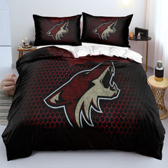 Phoenix Coyotes Hockey League Duvet Cover Quilt Case Pillowcases