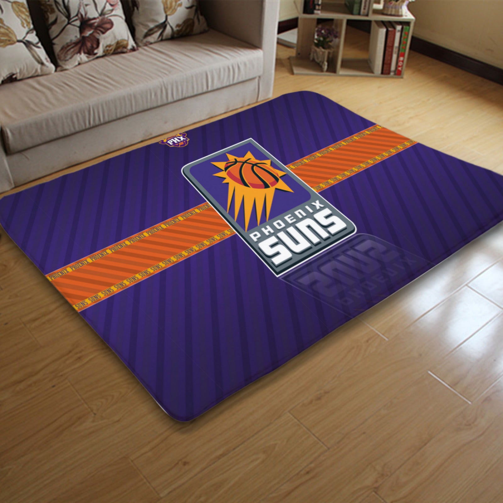 Phoenix Basketball Suns Carpet Living Room Bedroom Mats Kitchen Bathroom Rug
