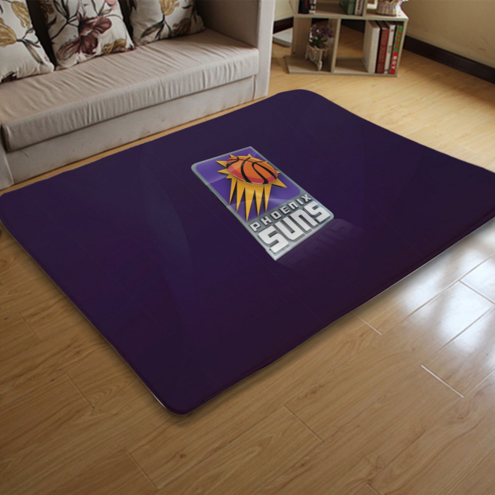 Phoenix Basketball Suns Carpet Living Room Bedroom Mats Kitchen Bathroom Rug