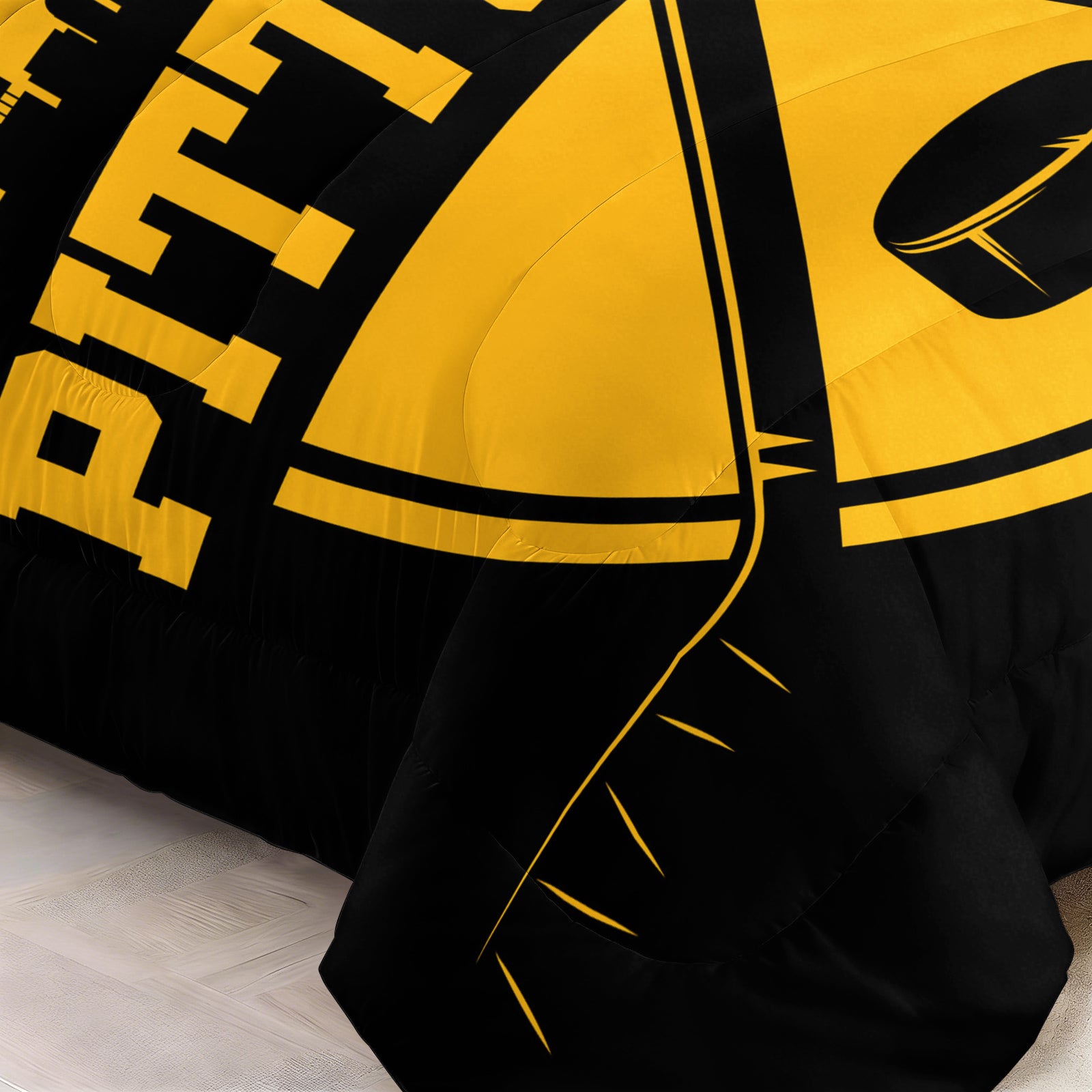 Pittsburgh Penguins Hockey League Comforter Pillowcase Sets Blanket All Season Reversible Quilted Duvet