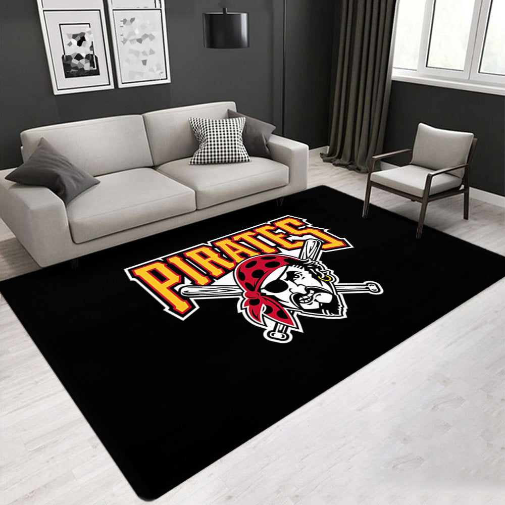 Pittsburgh Pirates Carpet Living Room Bedroom Mats Kitchen Bathroom Rugs