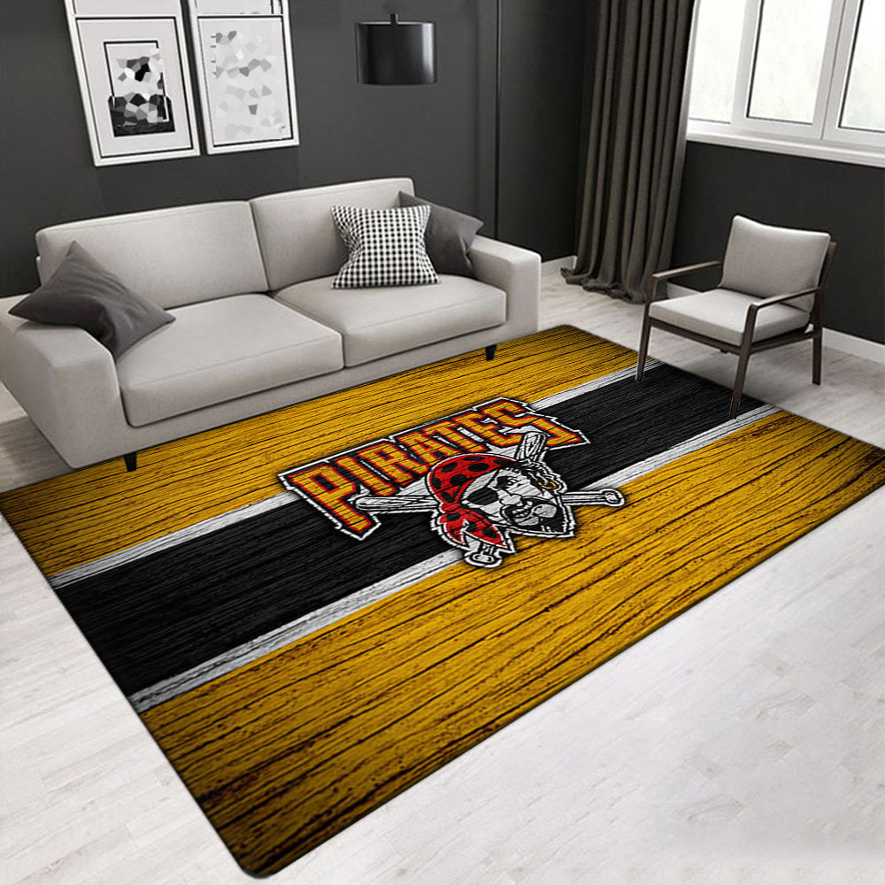Pittsburgh Pirates Carpet Living Room Bedroom Mats Kitchen Bathroom Rugs