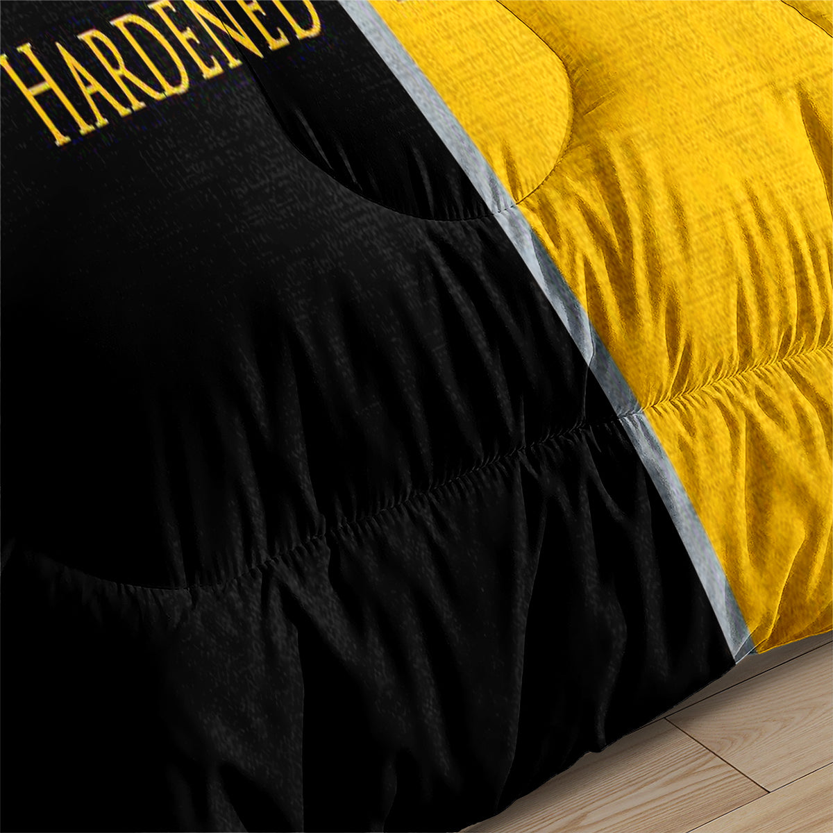 Pittsburgh Steelers Football Team Comforter Pillowcase Sets Blanket All Season Reversible Quilted Duvet
