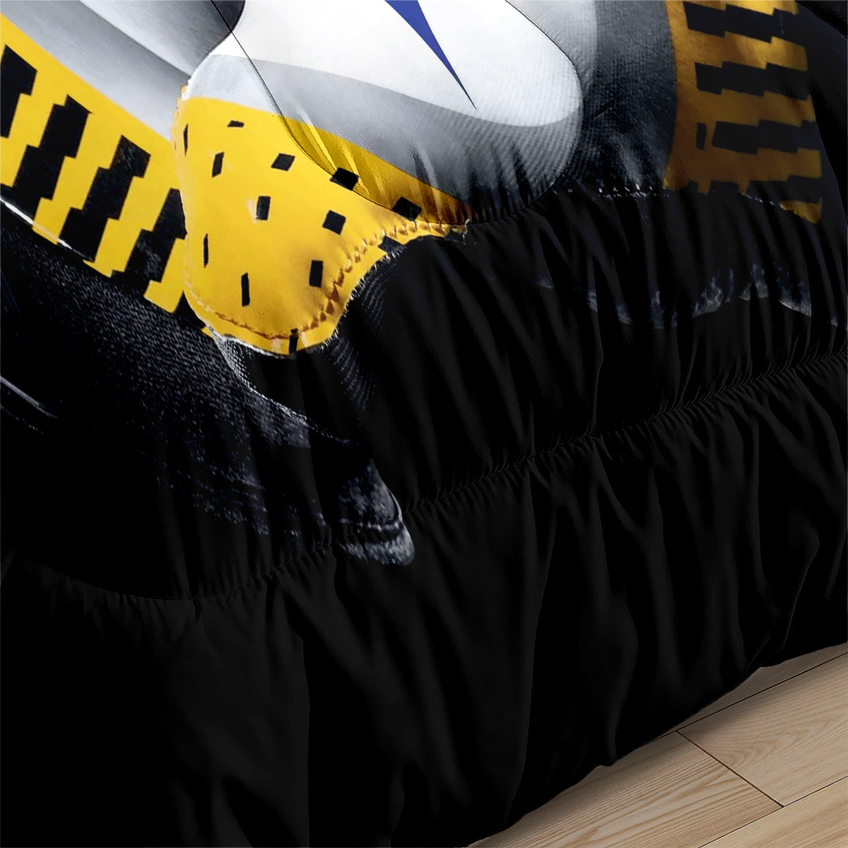 Pittsburgh Steelers Football Team Comforter Pillowcase Sets Blanket All Season Reversible Quilted Duvet