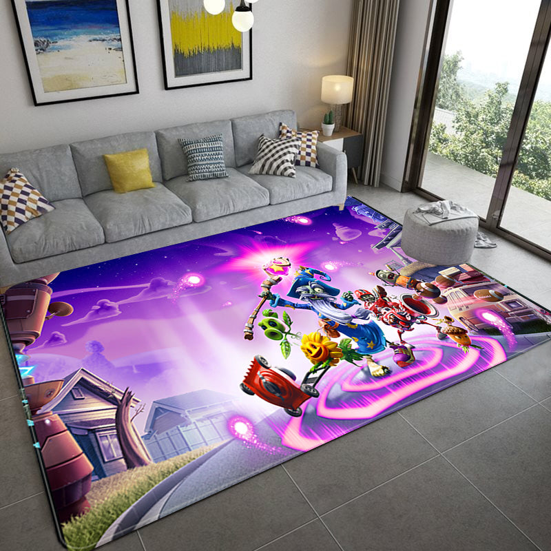 Plants vs Zombies Cosplay Carpet Living Room Bedroom Sofa Rug Door Mats