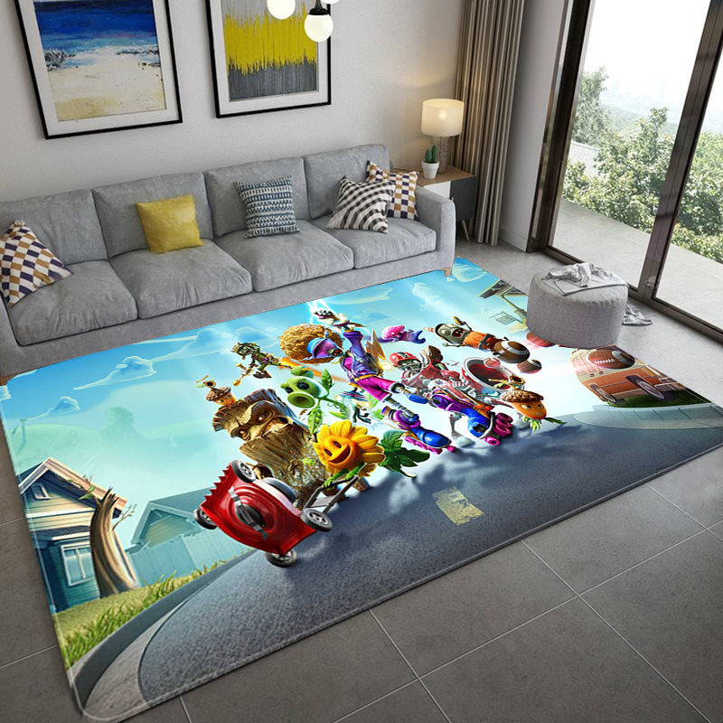 Plants vs Zombies Cosplay Carpet Living Room Bedroom Sofa Rug Door Mats