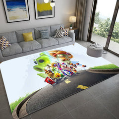 Plants vs Zombies Cosplay Carpet Living Room Bedroom Sofa Rug Door Mats