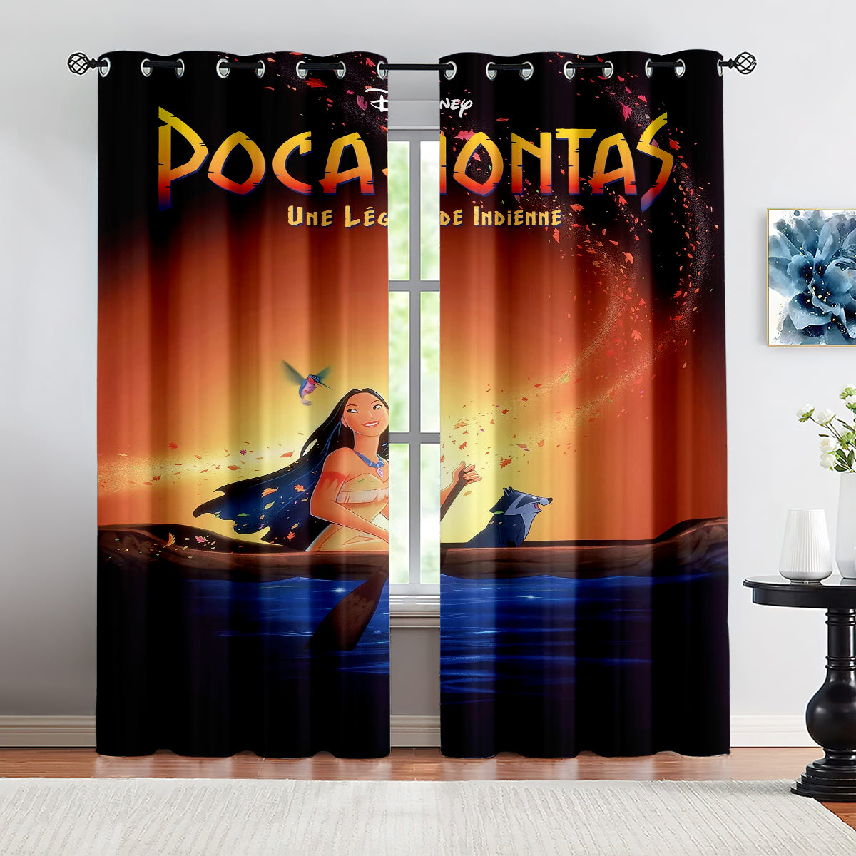 Pocahontas Curtains Blackout Window Drapes