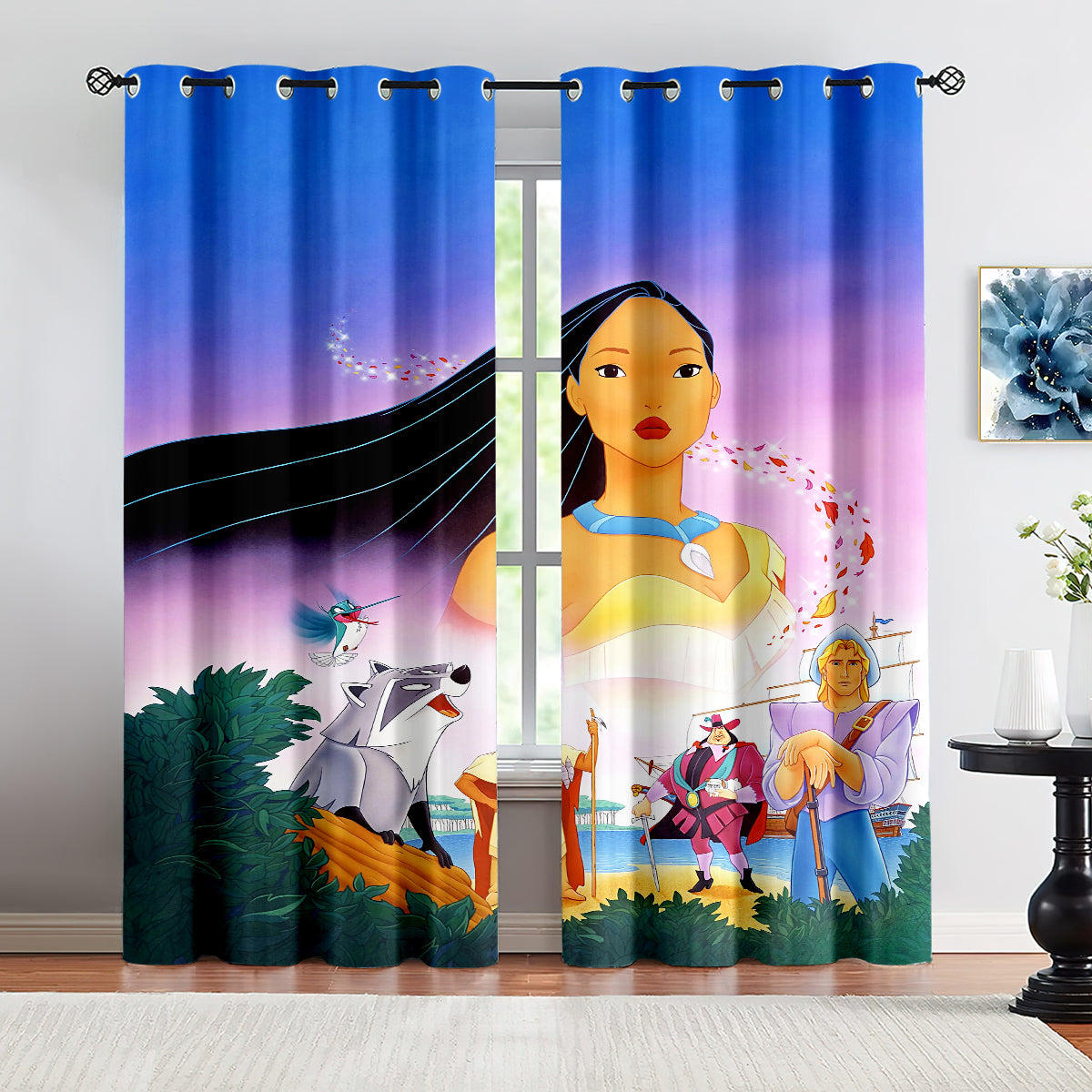 Pocahontas Curtains Blackout Window Drapes