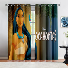 Pocahontas Curtains Blackout Window Drapes